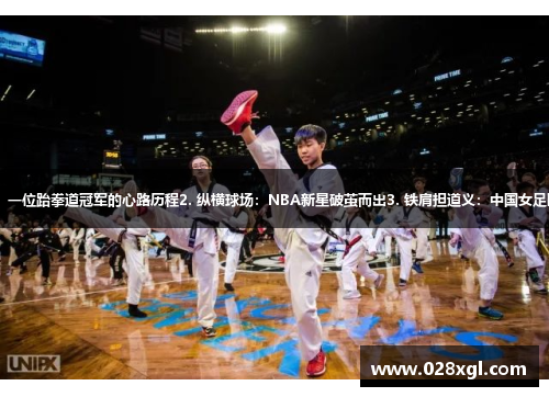 1. 破茧重生：一位跆拳道冠军的心路历程2. 纵横球场：NBA新星破茧而出3. 铁肩担道义：中国女足队长的使命感